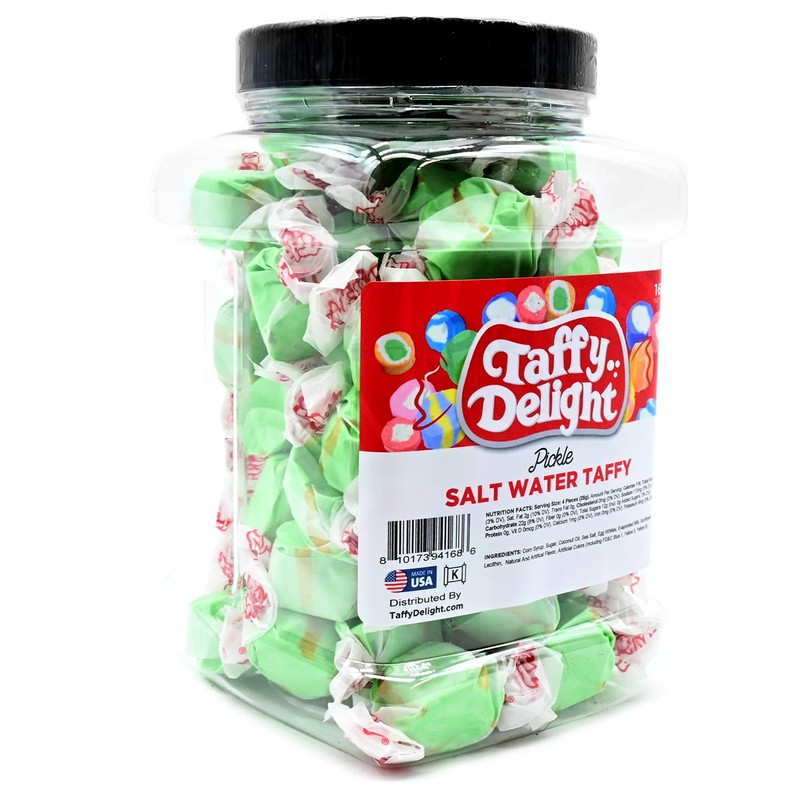Taffy Delight Salt Water Taffy (16oz, Pickle)