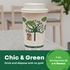 DISPOSABLE GREEN - Cup Lid for NEXTGEN Coffee Cups, Coffee