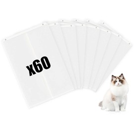 Upgrade Cat Litter Box Liners Design for Pet*Snowy SNOW+ Litter Box,60 Pcs Self-Sealing Waste Drawer Bags for Automatic Cat Litter Box (60 Pcs)