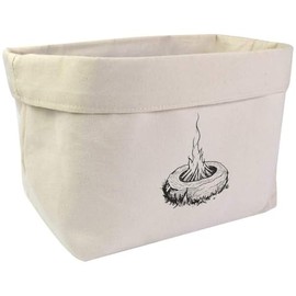 Large 'Campfire Pit ' Canvas Organiser/Storage Bag (OR00032973)