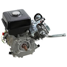 YOXUFA Exhaust Header Pipe Replacement for Predator 420 301cc 8hp GX240 270 390 Mini Bike Go Kart Golf Cart Mud Boats Lawnmower OHV Clone with Heat Shield Tape Parts Silver