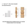 Rergy 10 Pack Brushed Nickel Cabinet Pulls Kitchen Cabinet Handles,