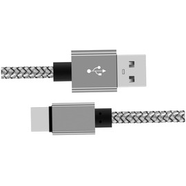 Vaguelly 1M Cable Fast Charging Data Sync Cable with Durable Nylon Braided Jacket for Note Honor and More Black