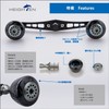 HEIGHTEN 120mm Bait Reel Handle Compatible with Shimano Daiwa Abu