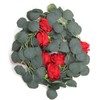 Fake Garland Artificial Silk Hanging Vivid Multifunctional Flower Vines for