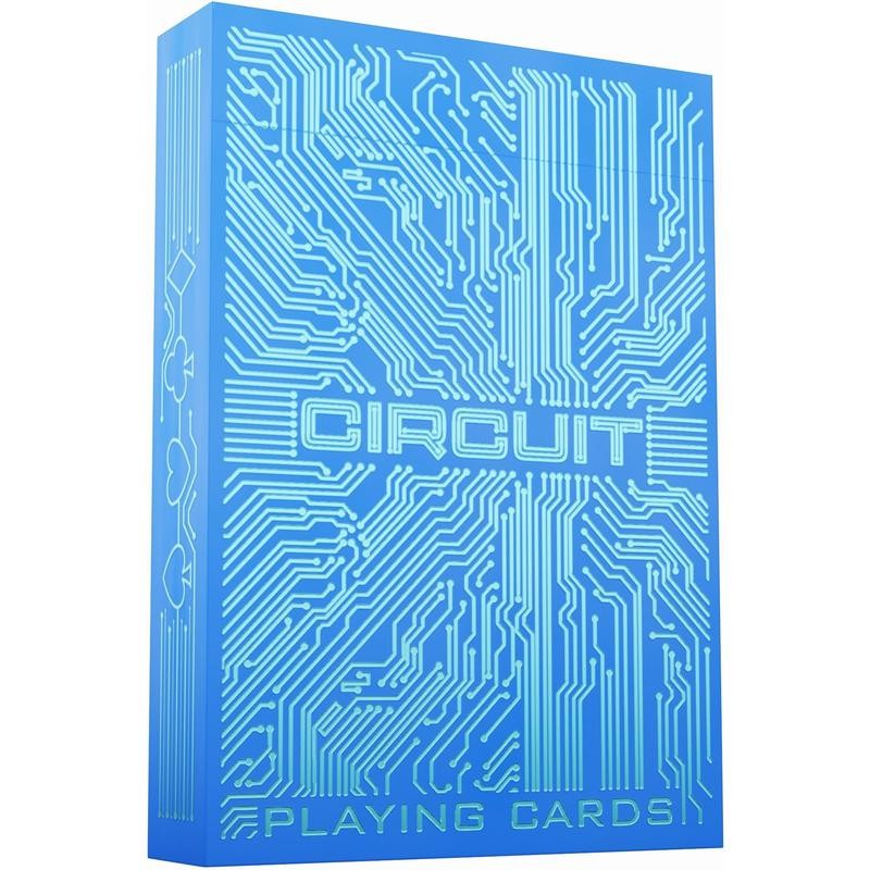 TALKING POINT CARDS Circuit Playing Cards - Style: Neon Green