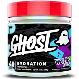GHOST Hydration Tub, Electrolyte Powder, Welch’s Grape - Sugar Free Instant Electrolyte Drink Mix - Caffeine-Free Daily Hydration & Immune Support wit