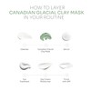 Oxygen Botanicals Canadian Glacial Clay Mask, deeply hydrates the skin,