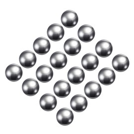 METALLIXITY Precision Balls G100 5mm 50pcs, 304 Stainless Steel Bearing Balls Beads - for Industry Kit, Machinery, Automotive, and DIY