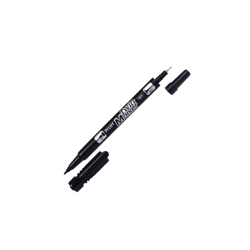 Pilot Permanent Markers, Twin Markers, Fine Point, Extra Fine Point,