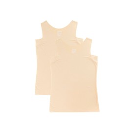 Sea Breeze Women's Tank Top, Inner Side Sweat Pads, Cool to Touch, Set of 2, beige, M