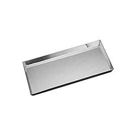 Winco DDSI-102S 14-1/8'' X 7-1/2'' Rectangular Stainless Steel Serving Tray, Platter, Serveware