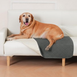 HezzLuv Waterproof Dog Blanket, Soft Bed Cover Pet Blankets Anti-Slip Mat Furniture Protector, Washable, Scratch-Proof, Pet Fur Resistant for Puppy Large Pets Dogs Cats(80x100cm)