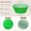 Xlloest Standard Cupcake Cases Rainbow Color Muffin Cases Paper 400pcs