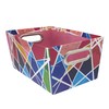Idena 20139 - Solid Cardboard Storage Box Storage Basket with