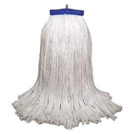 Boardwalk 732R Mop Head Economical Lie-Flat Head Rayon Fiber 32-Oz. White 12/Carton