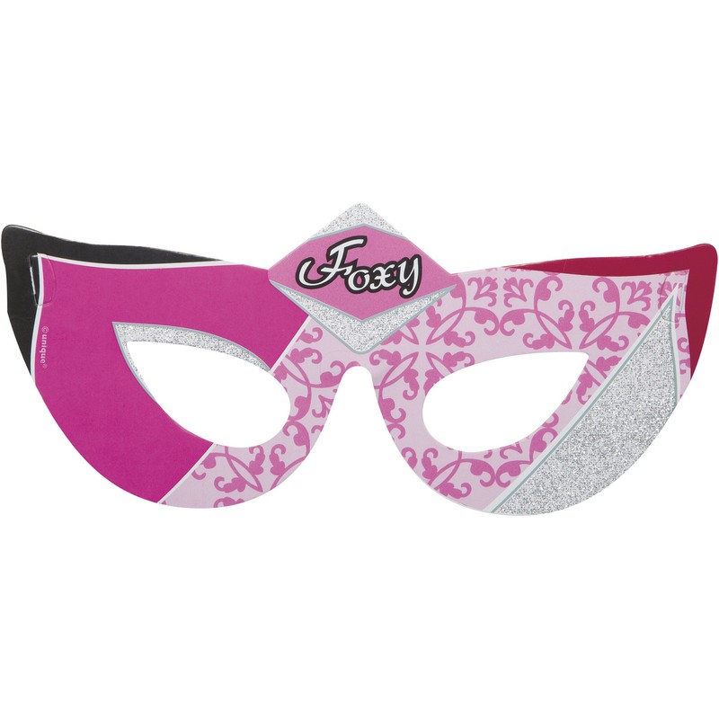 Unique Party 62162 - Hen Party Masks, Assorted Pack of