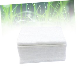 Mikinona 100pcs Makeup Remover Pads 6x7cm White Single Layer Box Multifunctional Use Skin Care