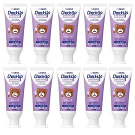 Lion Dental Check-Up Kodomo 10 Count Toothpaste 60g Check Up Kids Grape