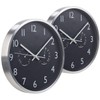 St. Leonhard Kitchen Wall Clock: Set of 2 3-in-1 Radio
