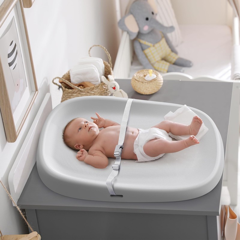 Bellababy Baby Changing Pad, Waterproof & Non-Slip, Soft, Easy to