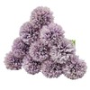 Blooming Paradise 10Pcs Artificial Fake Flower Plants Silk Chrysanthemum Ball