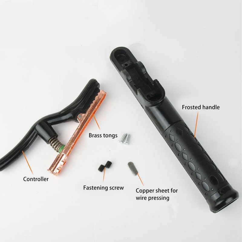 Welding Electrode Holder 500A Assembly Parts Set Heavy Duty Jaw