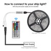 Aroidful Mini LED IR RGB Controller 4 Pin 44 Buttons