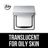 CARSLAN 2.0 Black Magnet Soft Focus Powder, Waterproof Translucent Pressed