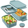 Jelife Bento Box Adult Lunch Box - 72oz Stackable Bento