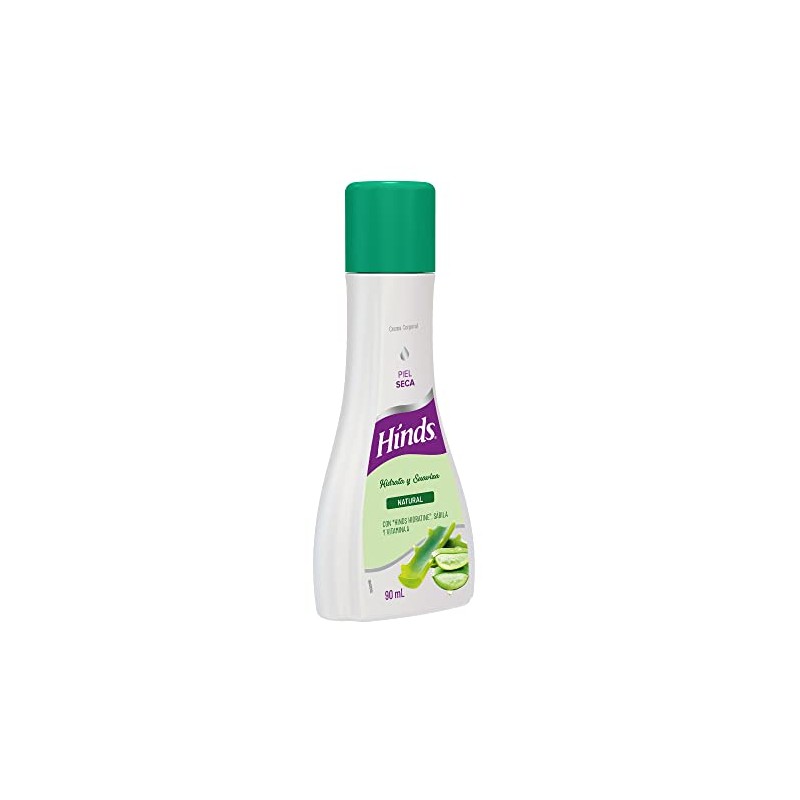 Hinds, Crema Corporal Natural, Hidrata y suaviza, Sábila y vitamina