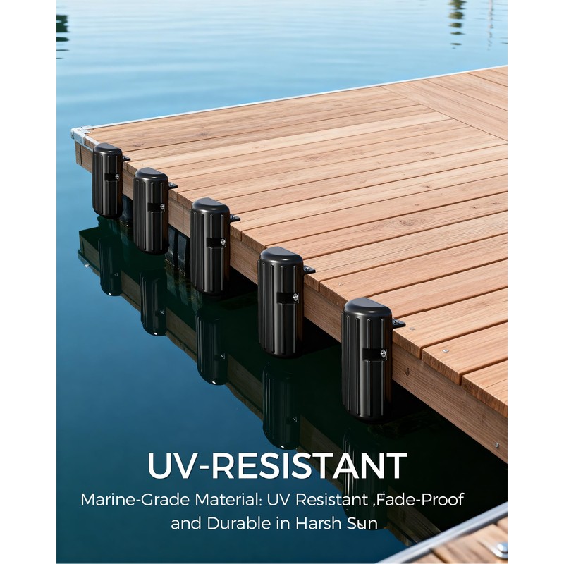 Dock Bumpers, Boat Dock Bumpers for Docking, Fenders Guards for