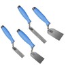 4 x Narrow Stainless Margin Stucco Trowel 30, 30x160, 50,
