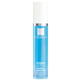 Dr. Grandel Hydro Active Hyaluronic Power Jelly - Hyaluronic Gel Face, Neck and Décolleté, 24-Hour Moisturiser for Low-Moisture Skin, with Triple Hyaluronic and Microalgae Extract