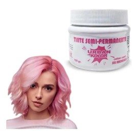 Tintura semipermanente Kolor Shot Profesional Urban Color rosa pastel cotton candy sin amoníaco