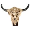Schädel Stier edles indianisches Design 30 x 30 x 9