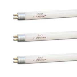 Flyercatch 17'' T4 16W Warm White Fluorescent Bulb Replacement Furnlite FC-952 Light,Westek 20125 - FA200WBC,16 Watt 120V Linear 3000K FC-953,G5 Base (3 Pack)