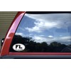 StickerTalk Oval Florida Vinyl Sticker, 5 inches by 3 inches