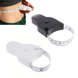 2 Pack Tape Measure Body, Automatic Retractable Body Tape Measure, Durable Body Measuring Tape, for Body Measurement, Body Fat Measurement Tool