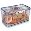 Airtight Bread Box for Kitchen Countertop,Plastic Bread Container,Bread Storage,Breadbox,Bread Storage