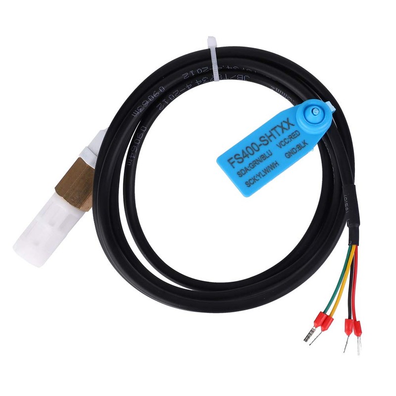 FS400-SHT3X Soil Digital Temperature Humidity Sensor Probe Copper and Plastic
