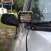 SI Over Ditch Hood LED Light Pods Mounting Bracets Kit