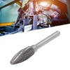 Jeanoko Grinding Bit Rotary Burr Double Cut Grinder Head Tool