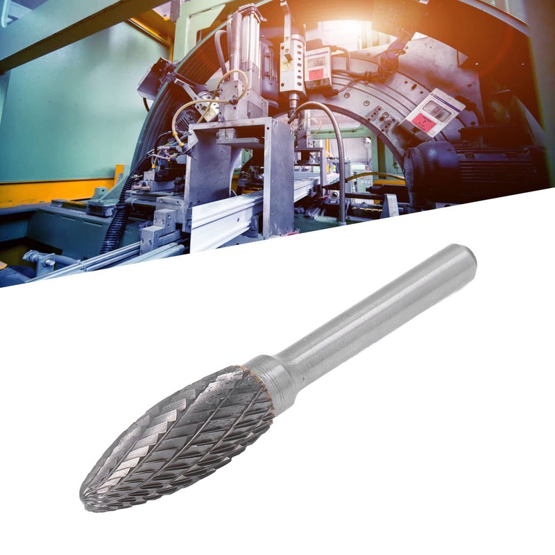 Jeanoko Grinding Bit Rotary Burr Double Cut Grinder Head Tool
