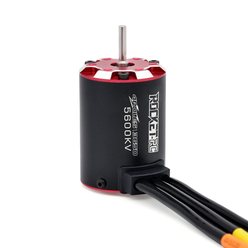 Surpass Hobby Brushless Motor, Supersonic 3650 5600kv 3.175mm Bullet Black