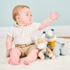 Nattou Mini Active Soft Toy Made of Polyester, Music, Donkey