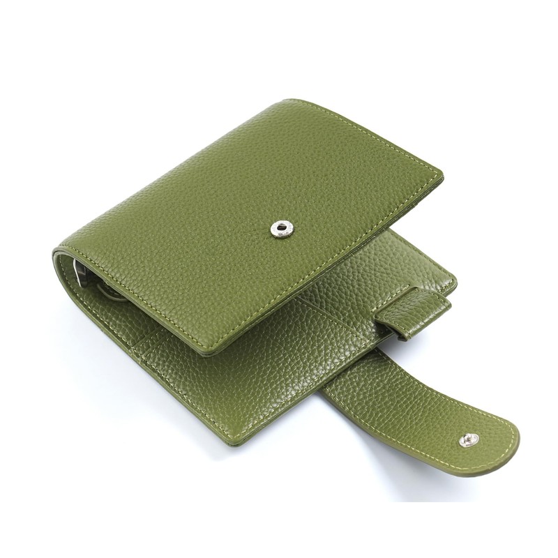 Moterm Pocket Elite Rings Planner - Genuine Leather Binder Organizer