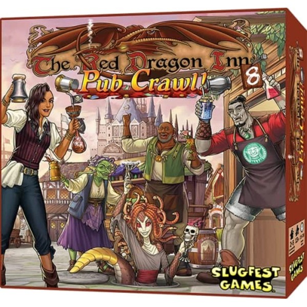 Slugfest Games: Red Dragon Inn 8, The Pub Crawl, Five