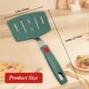 Silicone Spatula Turner, Heat Resistant Pancake Spatulas for Nonstick Cookware