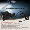 Ketofa Generic Auto Headlight Sensor Chrome Switch for Golf 5